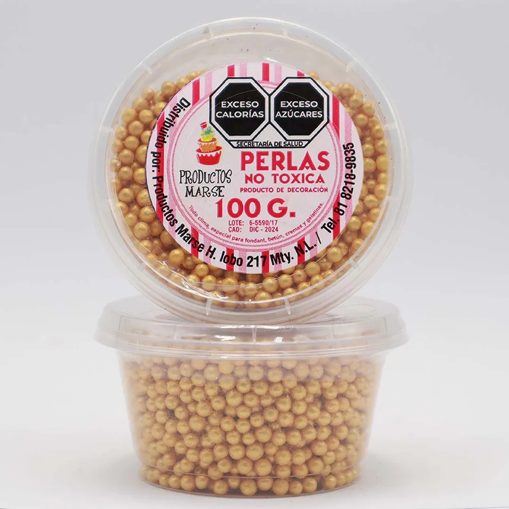 PERLA MATE MEDINA ORO 100 GR MARSE PM023