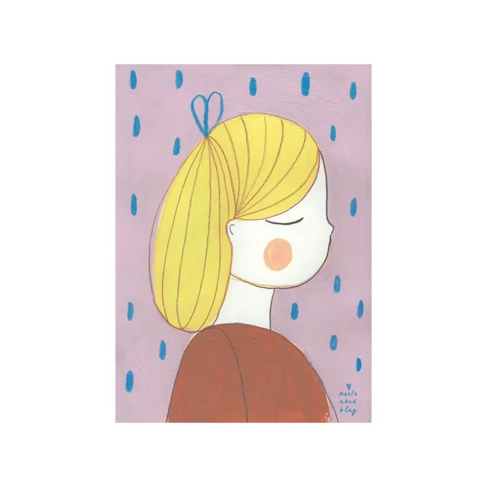 Print Girl Ana - 29,7x42 cm MARTA ABAD BLAY