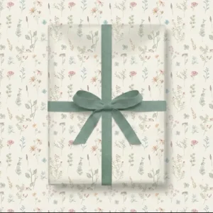 Papel de Regalo Flores Silvestres– Pack 6 Pliegos Martabge