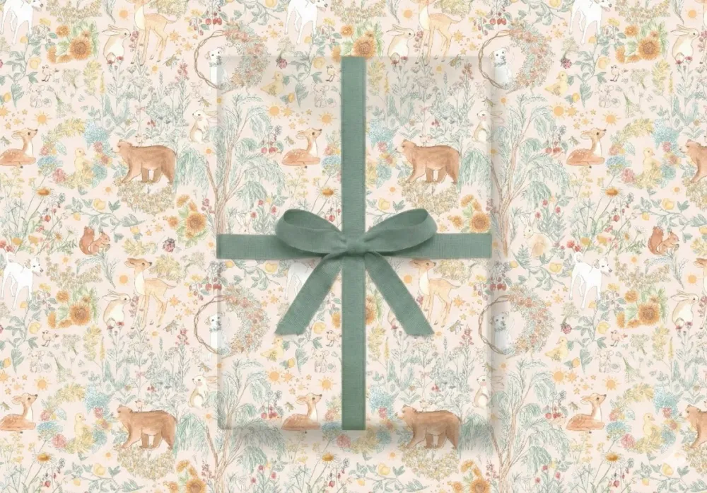 Papel de Regalo Jardín de Sol– Pack 6 Pliegos Martabge