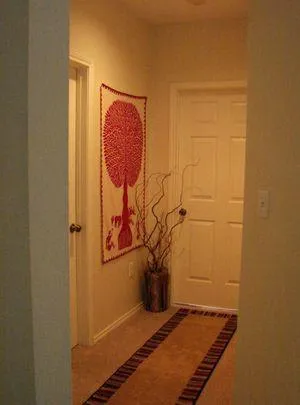 Árbol de la vida colgante de pared Negro Matr Bomie