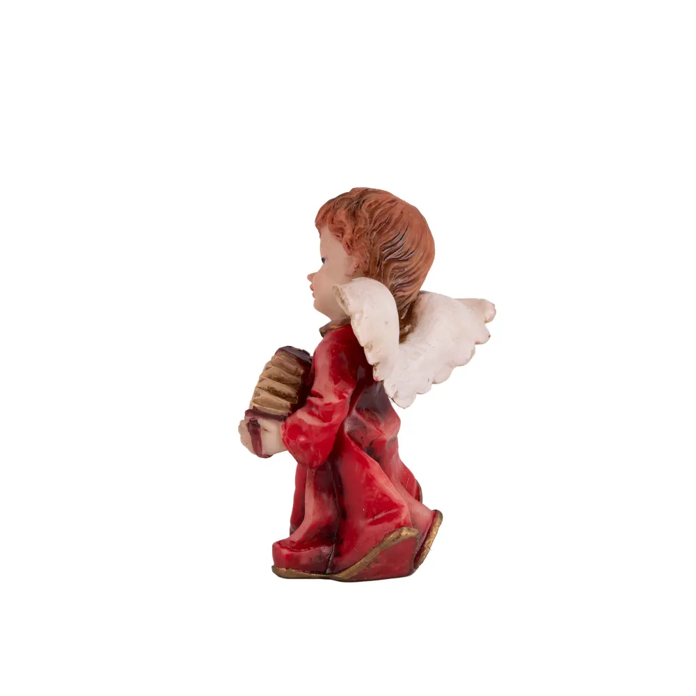 Colorido ángel navideño con instrumento musical Blu Maxim Bolzano
