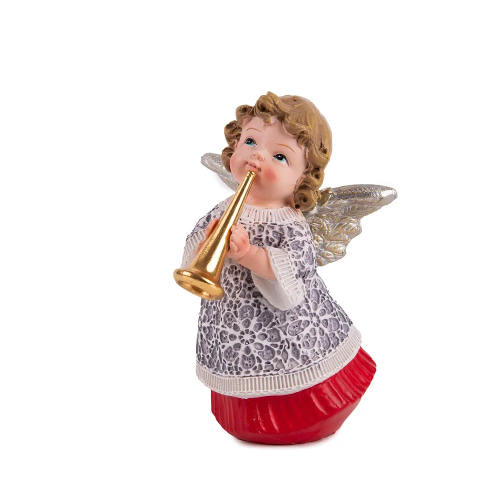 Ángel de Navidad tocando la trompeta Maxim Bolzano