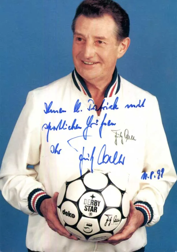 Fritz Walter Autograph MCGR