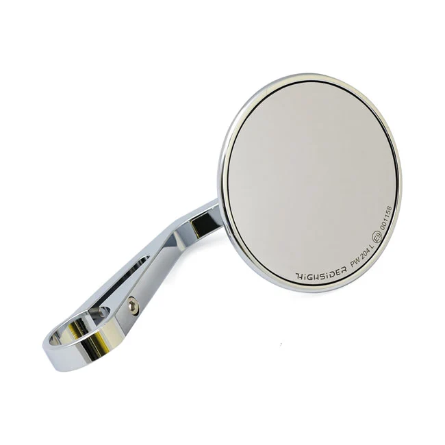 Mirror Montana Round Chrome Clamp On Harley-Davidson MCS