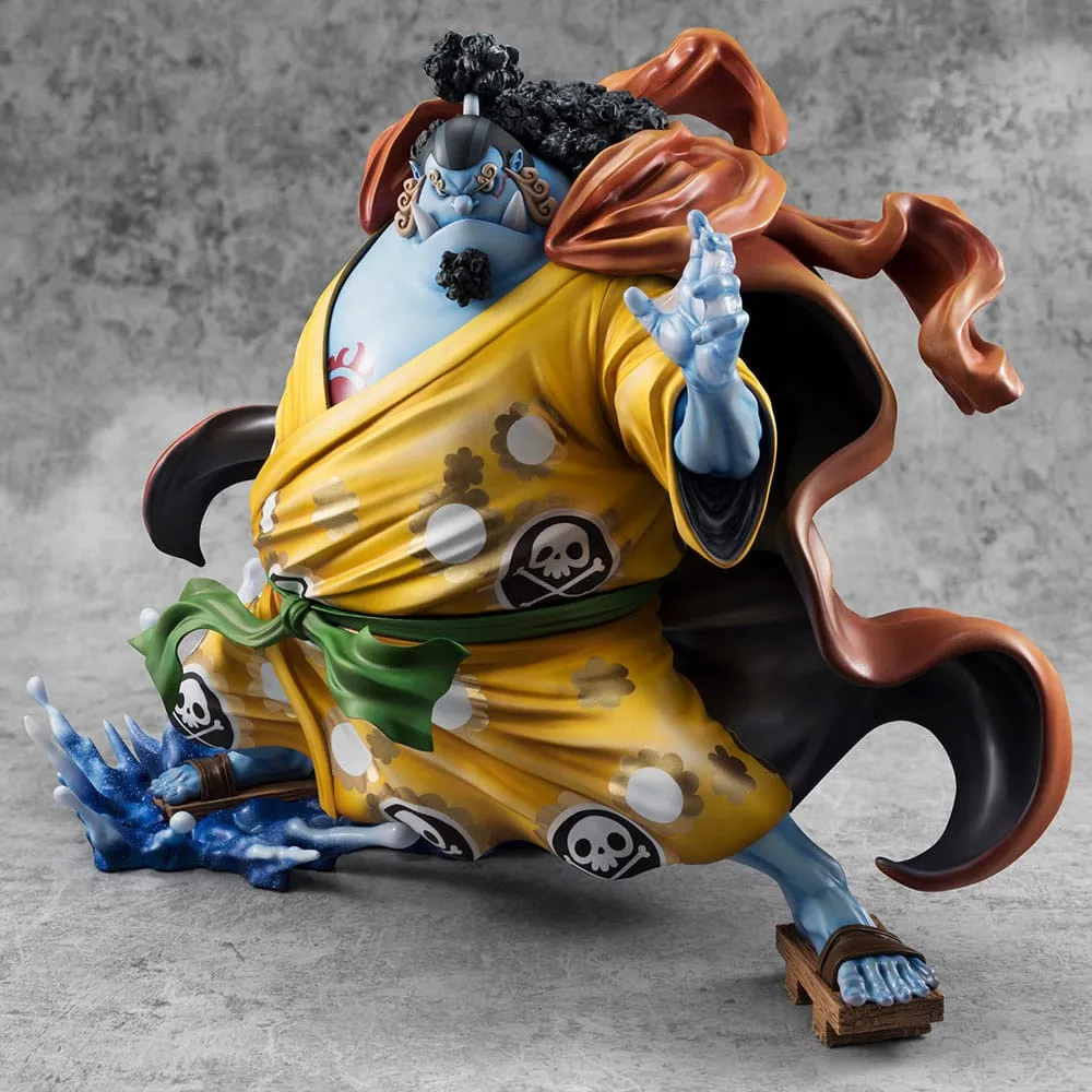 One Piece Estatua PVC Portrait Pirates SA-MAXIMUM Knight Sea Jinbe Limited Reprint 25 cm Megahouse