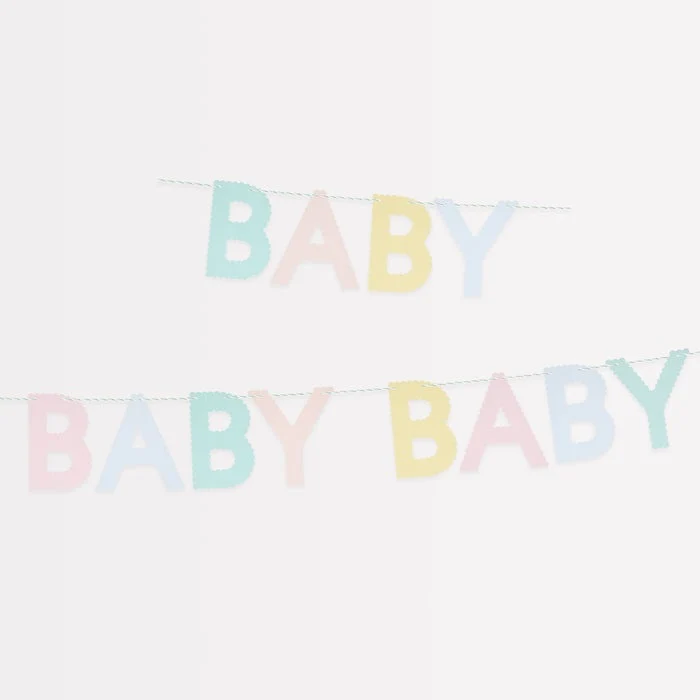 Guirnalda Baby en Tonos Pastel MeriMeri