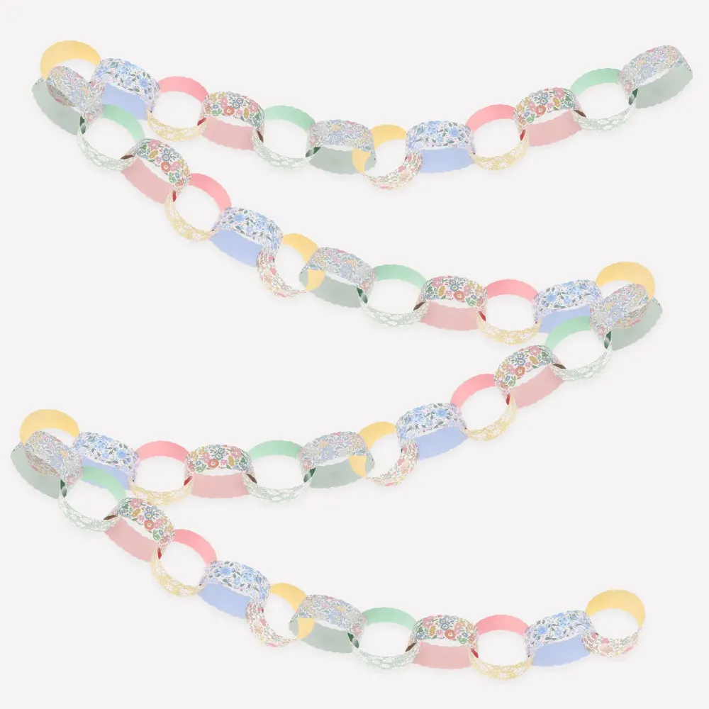 Guirnalda de Cadenas de Papel Meri Meri x Liberty MeriMeri