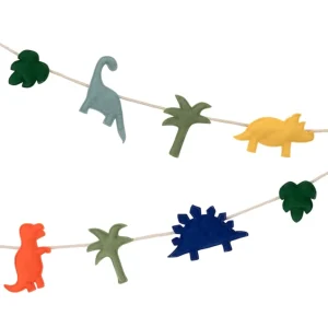 Guirnalda de dinosaurios de fieltro MeriMeri