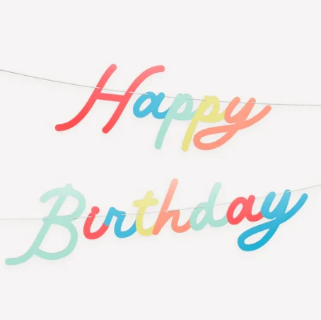 Guirnalda Happy Birthday MeriMeri