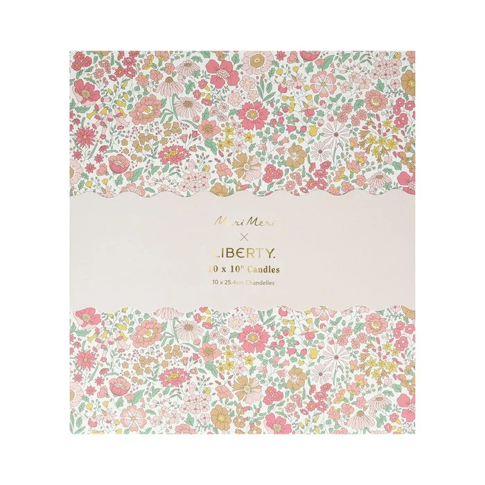 Pack Velas Liberty onduladas MeriMeri