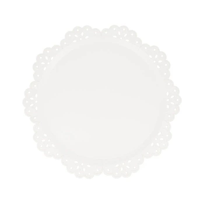 Platos Pequeños Blancos Broderie Anglaise MeriMeri