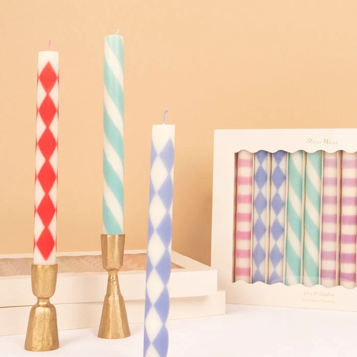 Velas con Estampados MeriMeri