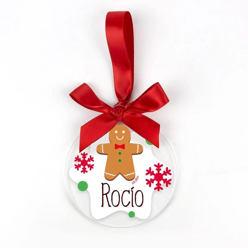 Bola Navidad Personalizada Jengibre MI PIPO