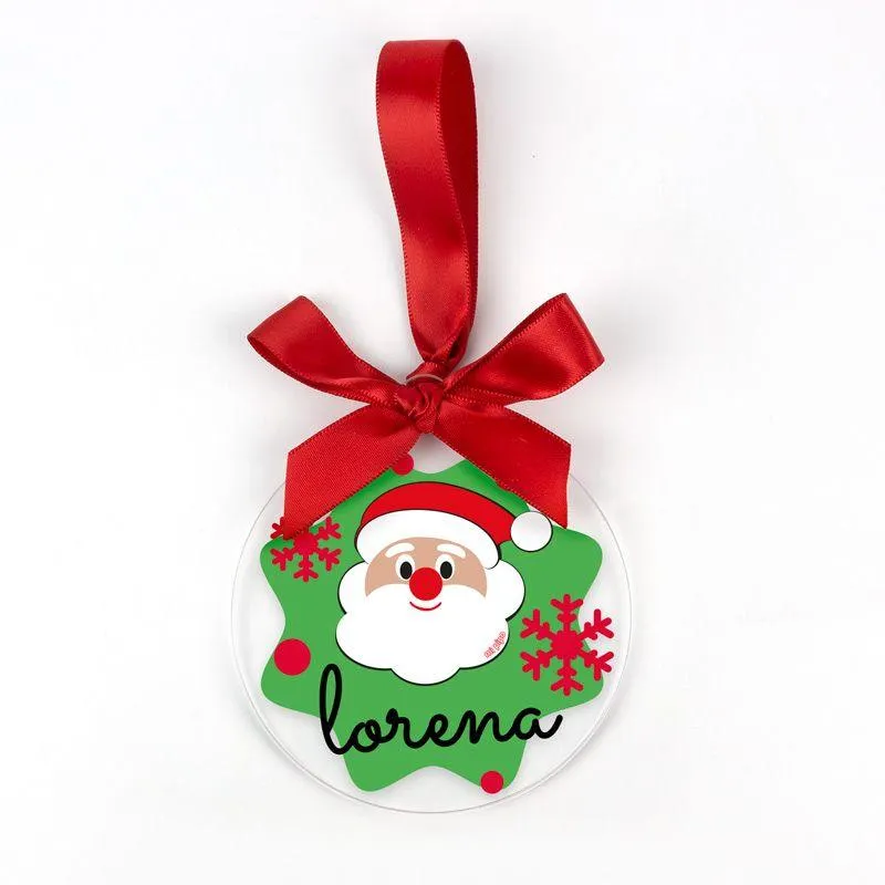 Bola Navidad Personalizada Papa Noel MI PIPO