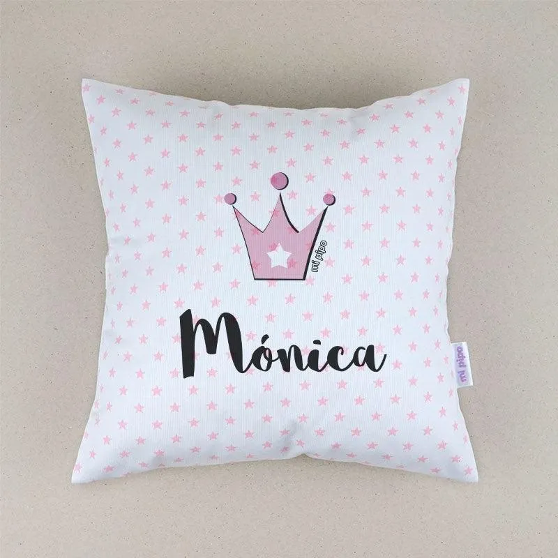 Cojín Personalizado Infantil Corona Mi Pipo