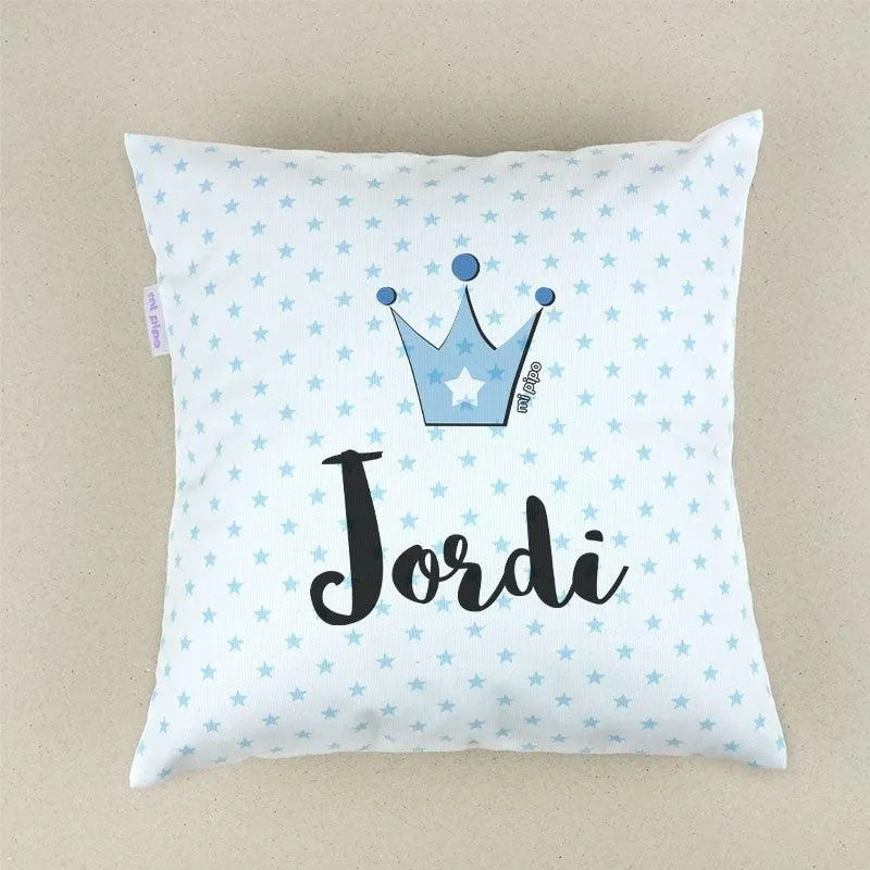 Cojín Personalizado Infantil Corona Mi Pipo