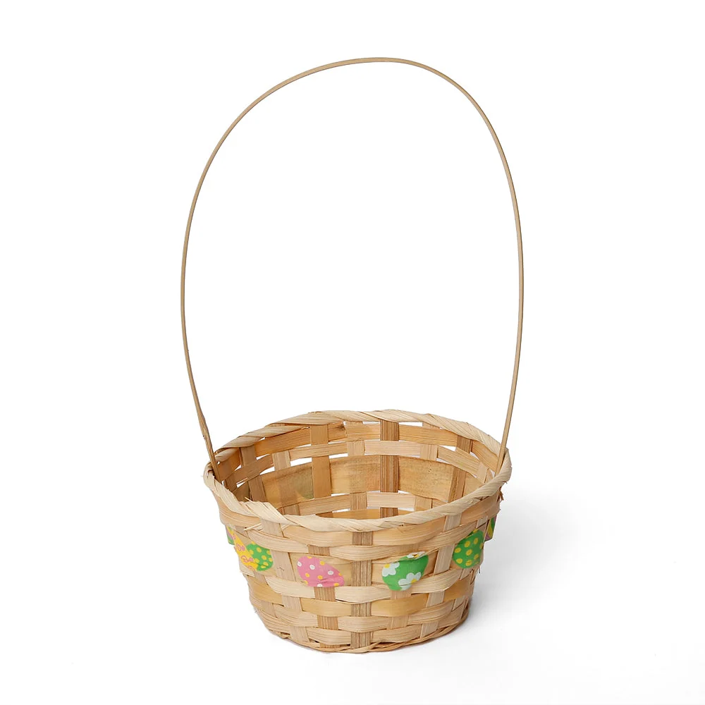 🧺 Canasto de Bamboo Natural 18x9x32 cm Mi tienda