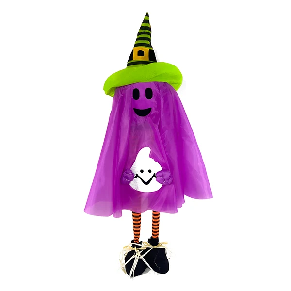 DEC. HALLOWEEN 110 CM FANTASMA MORADO Mi tienda