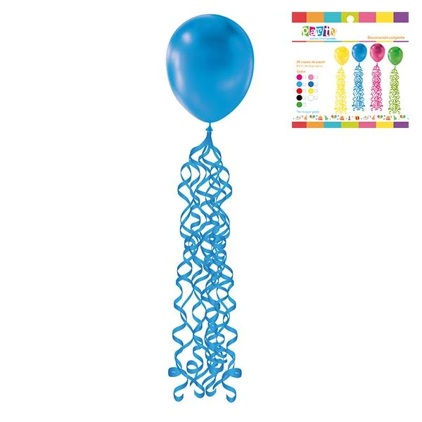 Decoracion Colgante Espiral Azul Mi tienda