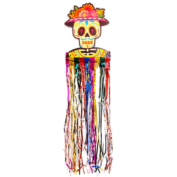 Ad. Mural Cortina Catrina 82 X 26 Cms Mi tienda