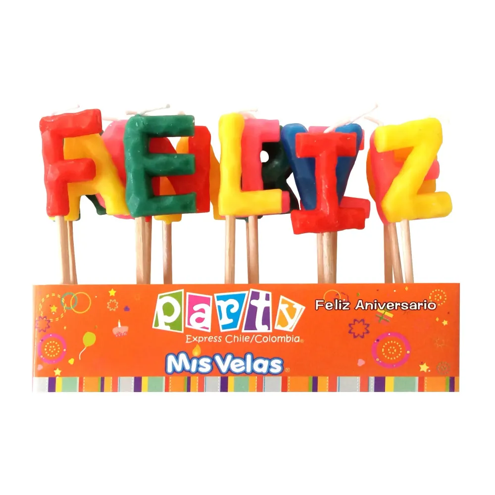 Vela Feliz Aniversario Mi tienda