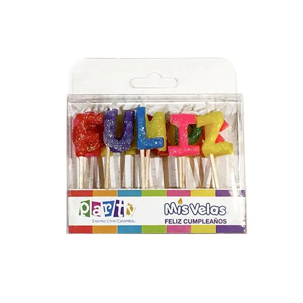 Vela F.C Glitter Mi tienda