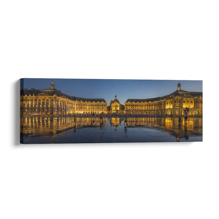 El Miroir d'Eau Bordeaux, Francia Poster