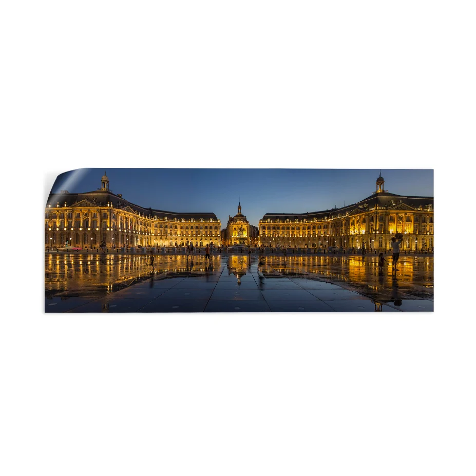 El Miroir d'Eau Bordeaux, Francia Poster
