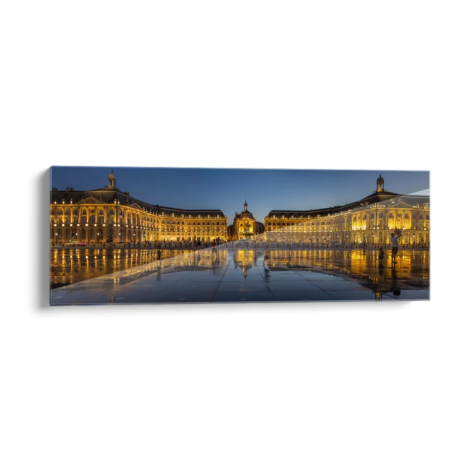 El Miroir d'Eau Bordeaux, Francia Poster
