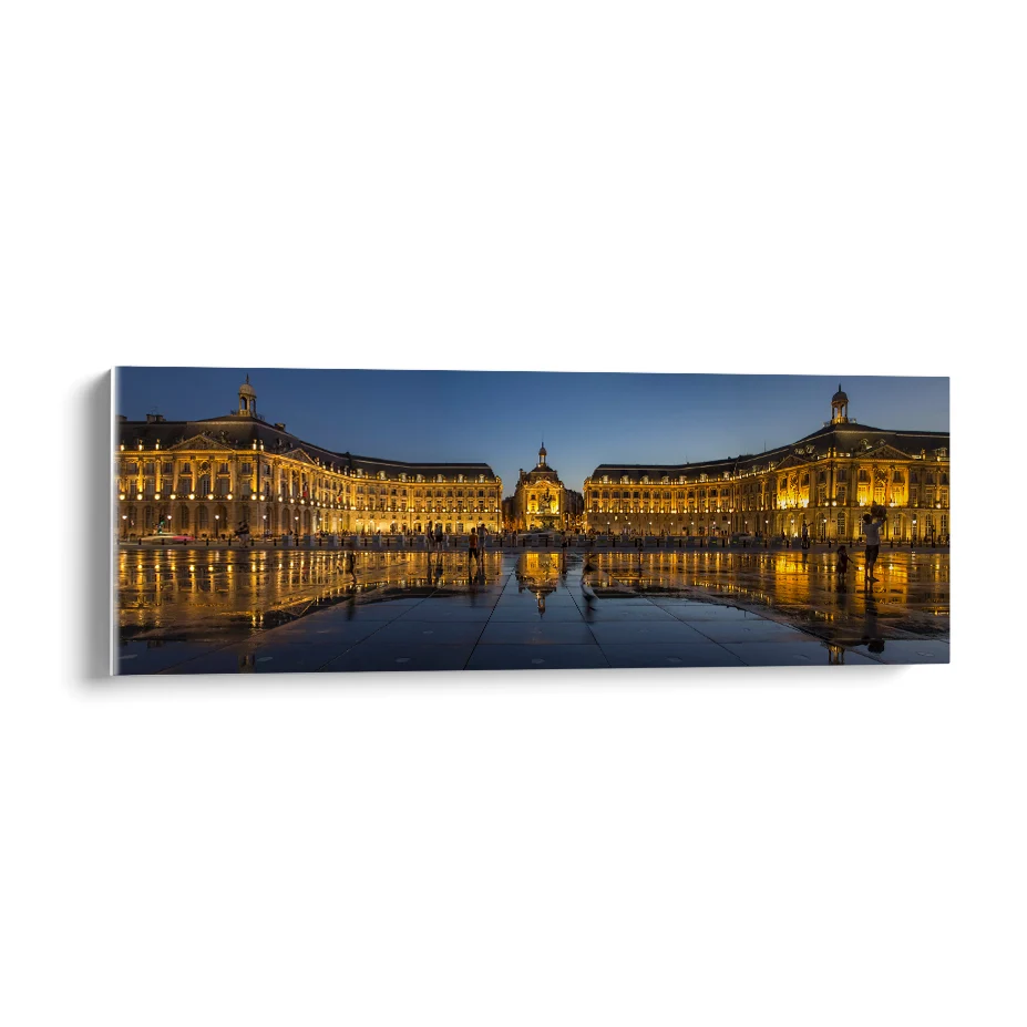 El Miroir d'Eau Bordeaux, Francia Poster