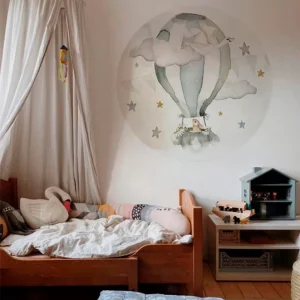 GLOBO FLORES Ventana mágica infantil Mondo