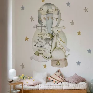 Vinilo pared XXL Fantasy world Mondo