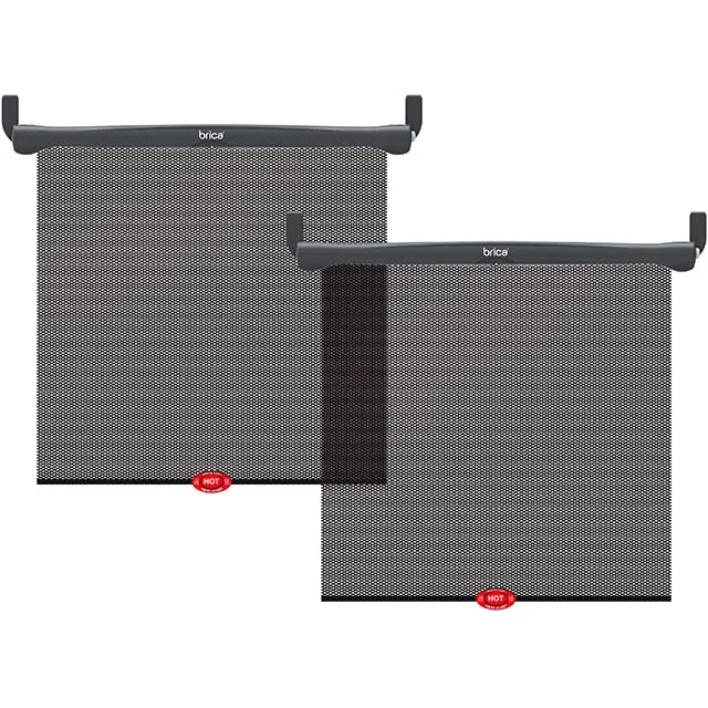 CORTINAS ENROLLABLES DE SEGURIDAD WHITE HOT SUN - 2PK MUNCHKIN