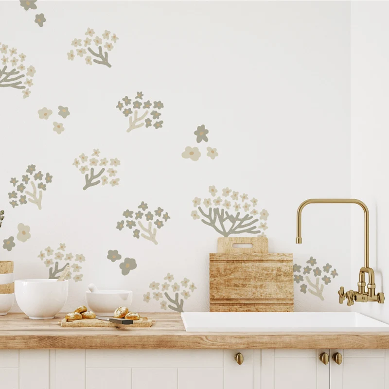 Stickers Decorativos Para Muros - Primavera Verde | Murami
