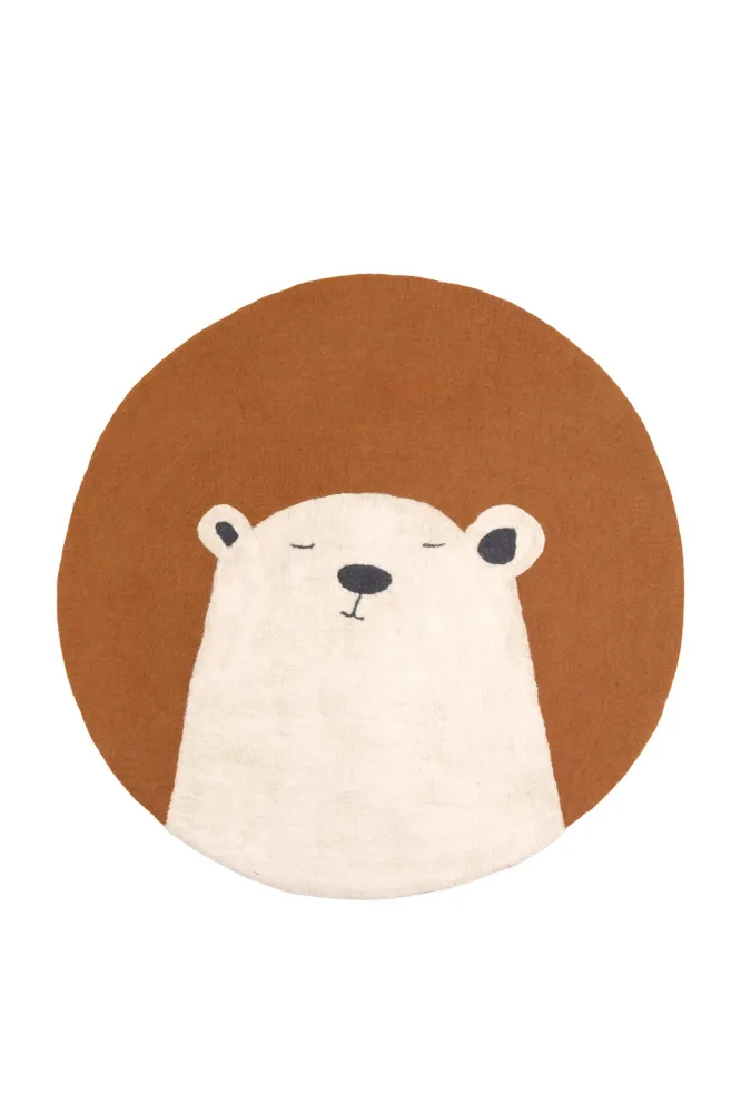 Alfombra Pasu Grizzly - Caramelo MUSKHANE