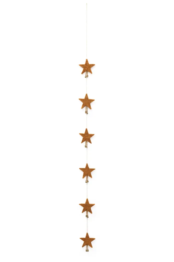 Guirnalda Estrellas Fugaces - Caramelo MUSKHANE