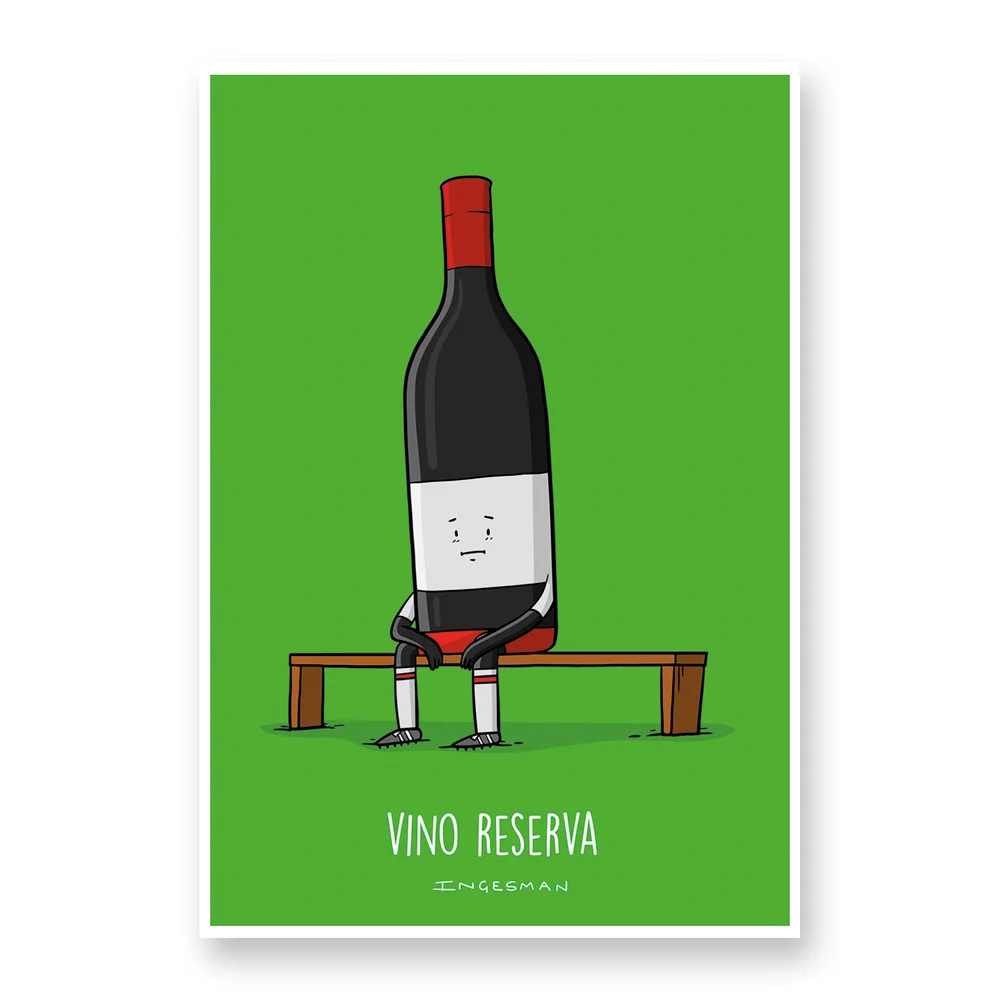 Lámina vino reserva My Store