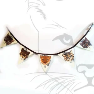 banderines gatos chilenos Nativasdeco