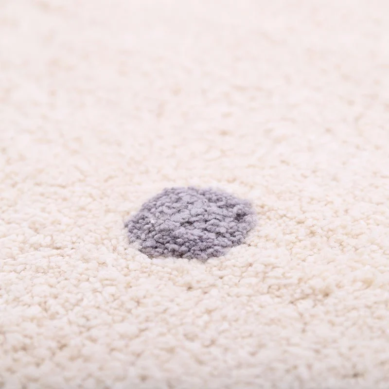 Alfombra Algodón Lavable Nümi gris Nattiot