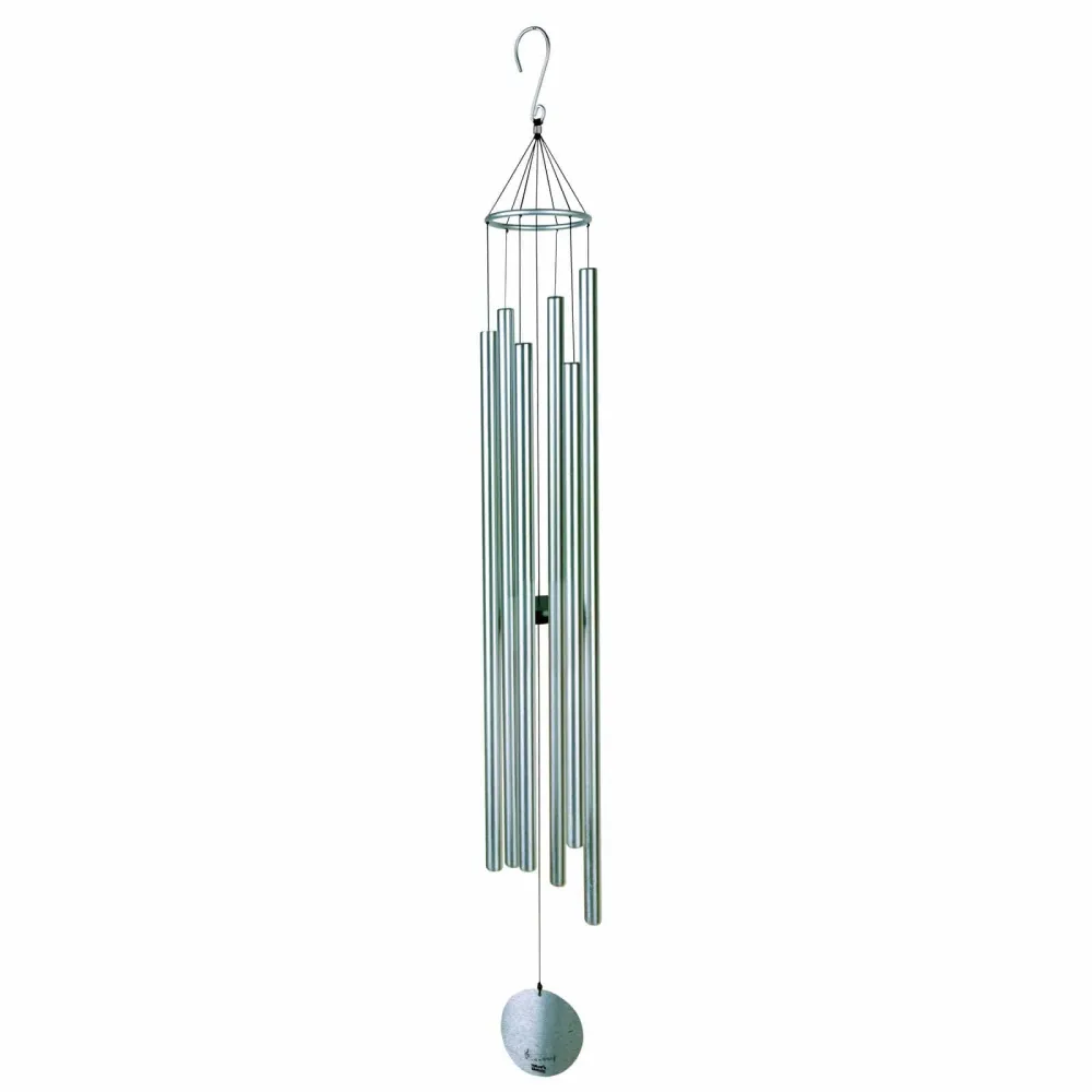 Campana de viento Aureole Tunes plata - 106CM Nature's Melody
