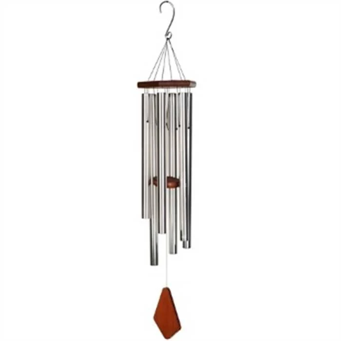 Campana de viento Premiere Grandes Tonos Plata - 106CM Nature's Melody