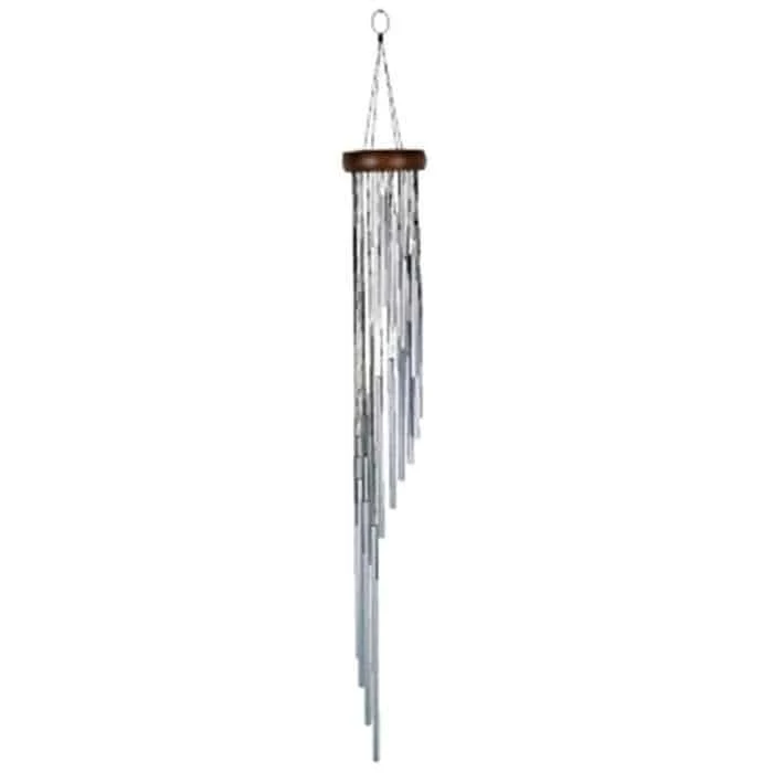 Campanas de viento Espiral Plata - 89CM Nature's Melody