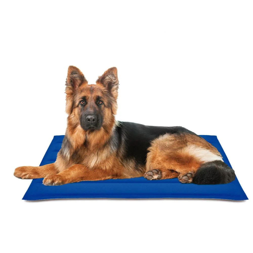 ALFOMBRILLA REFRESCANTE COOL MAT GEL AZUL 90 x 105 cm NAYECO
