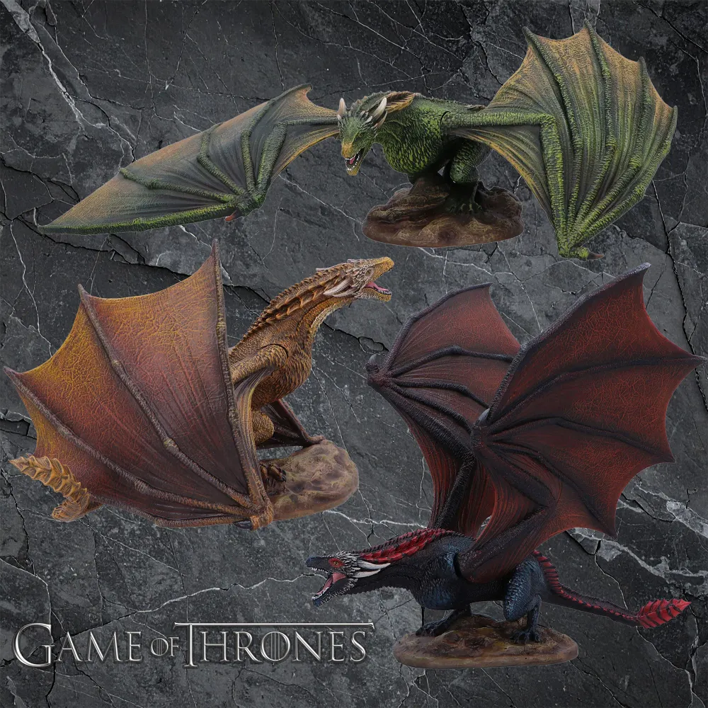 Estatuas de dragones de Juego de Tronos Nemesis Now