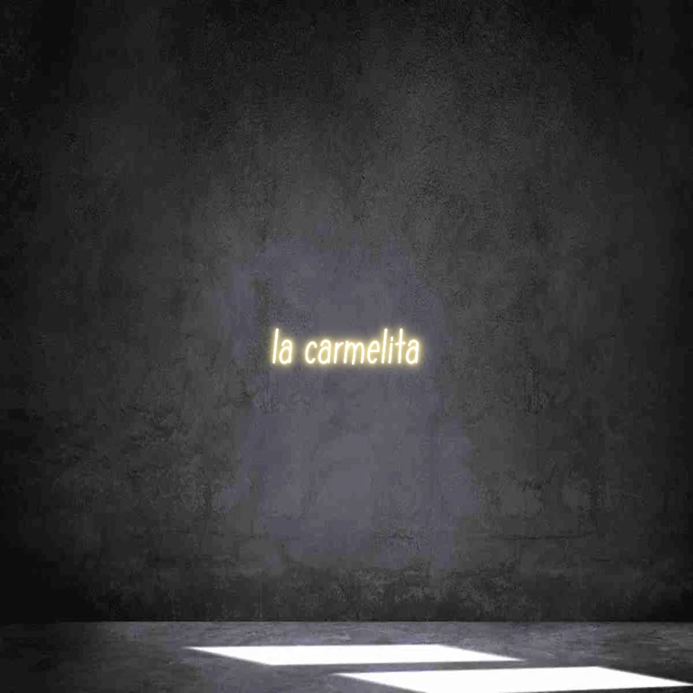 Neon personalizado: la carmelita