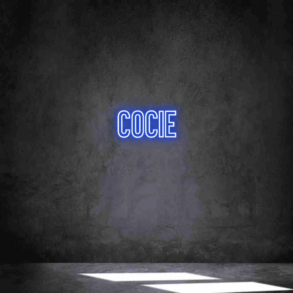 Neon personalizado: COCIE