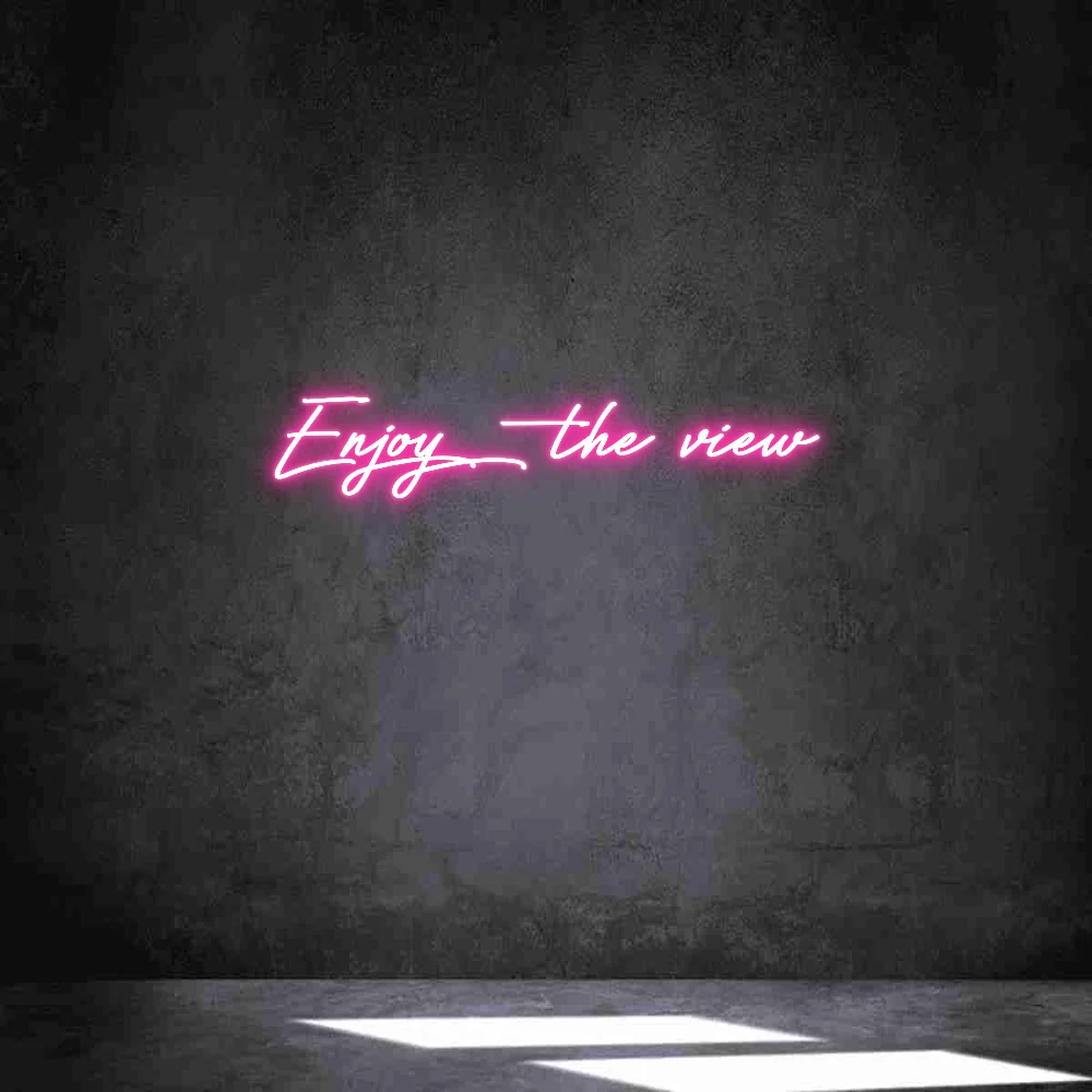 Neon personalizado: Enjoy view