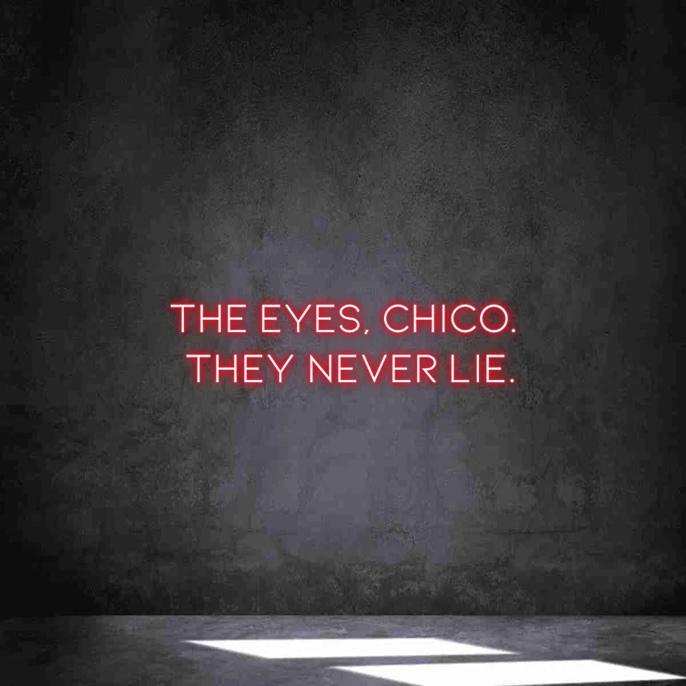 Neon personalizado: eyes, chico...