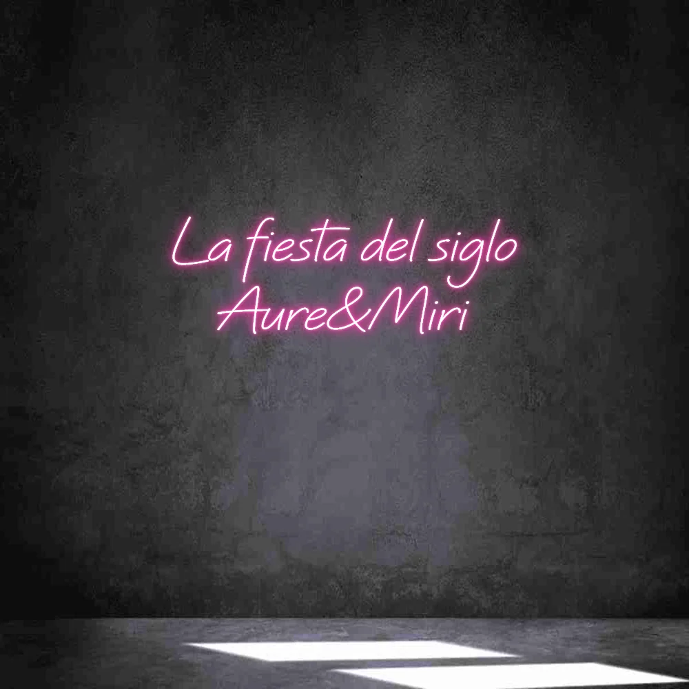 Neon personalizado: La fiesta del s...